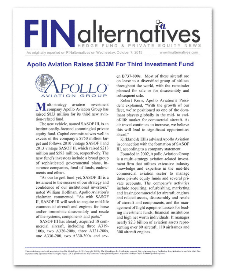 FINalternatives